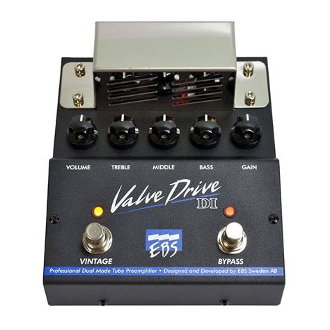 Smooth musical detail and sonic excellence. . Tube preamp bass